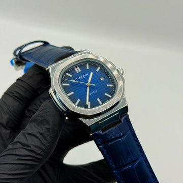 Martin blue Dial | Blue Leather Strap Watch (Inspired Edition)